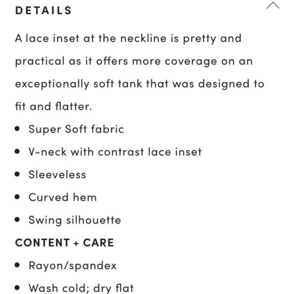 Torrid Super Soft Grey Lace Swing Tank - Picture 7 of 7